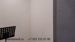 Ремонт однокомнатной новостройки под ключ на Знаменс?