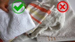 1 ложка в таз с водой и кухонные полотенца чище новых