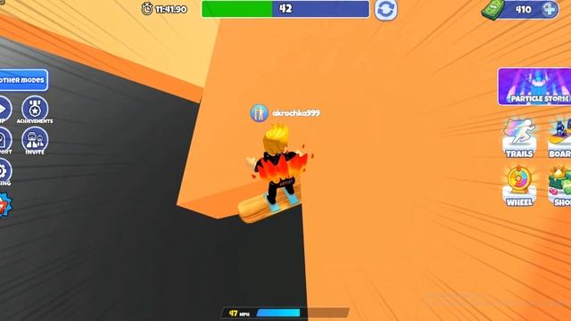 играю в сноуборд обии в роблокс 