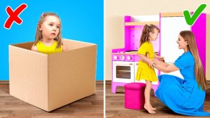 🏡Трансформация детской комнаты 📦 Картонные поделки для всей семьи