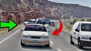Дорожно-транспортные происшествия  - Beamng Drive