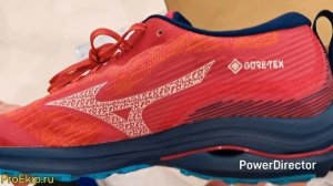 MIZUNO Wave Rider GTX (W). J1GD227922. Распаковка, обзор, отзывы.