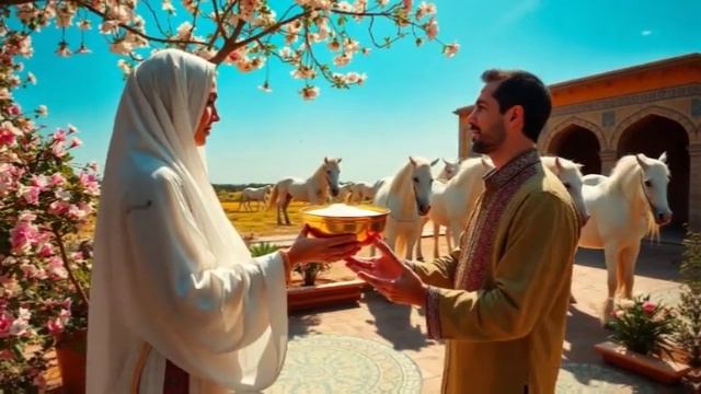 Почему иранские женщины дают молоко лошади своим мужь