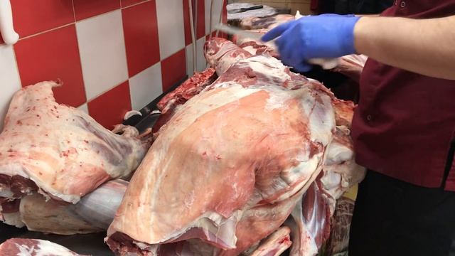 Полностью РАЗДЕЛКА мясо баранина,кой гошти витрина уч смотреть онлайн