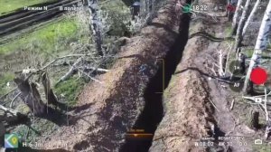 🔥Такого вы ещё не видели: Mavic спас наших бойцов, перерезав оптоволоконный кабель FPV-дрона