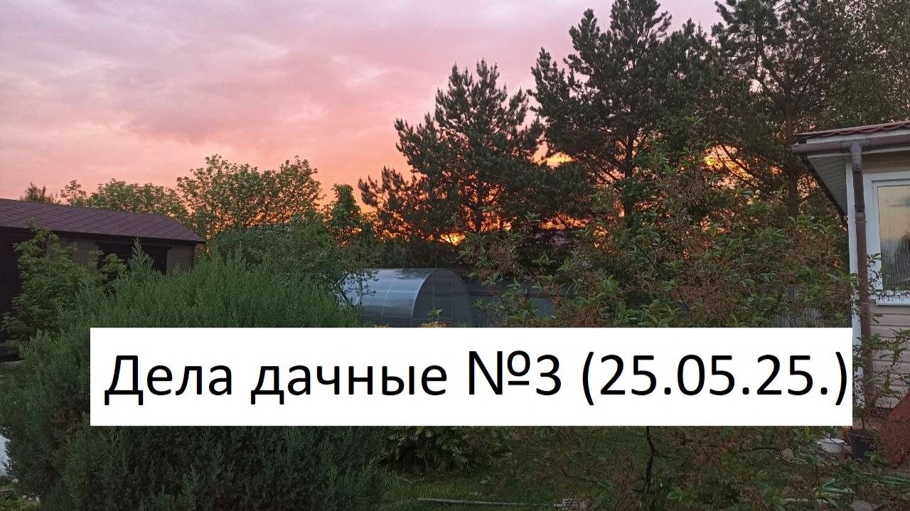 Дела дачные №3