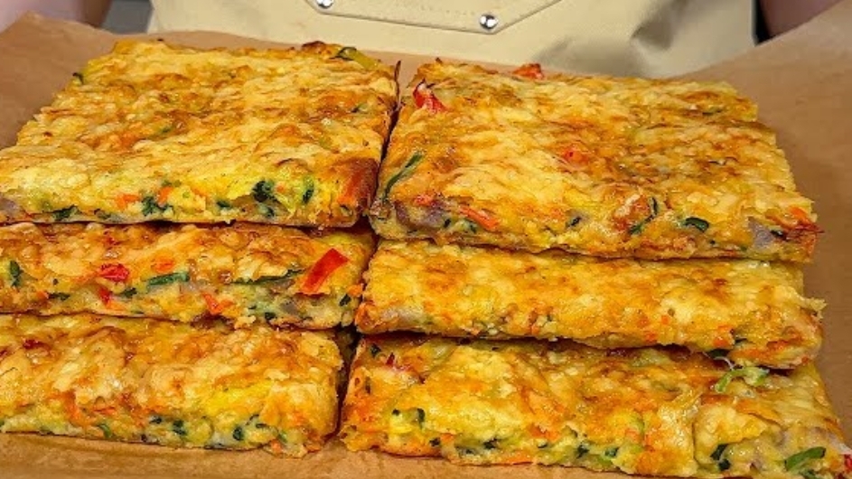 Кабачковый рецепт ! Просто натрите 2 кабачка! Быстро и вкусно!