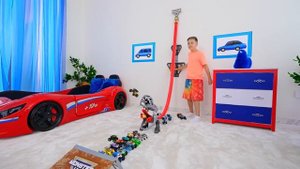 Диана и Рома - Новая Машинка Monster Jam-Сюрприз для Ромы и Оливера