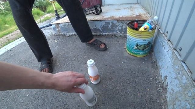 НА ЧТО ГОТОВ МУЖИК РАДИ 500 РУБ / МАСЛО + 2 РЯЖЕНКИ