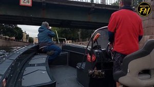 Прогулка по каналам Санкт-Петербурга на РИБе Фортис-740