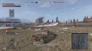 WoT. За 3 с небольшим минуты настреливаю почти 5 тысяч урона. В это время моя команда - ...