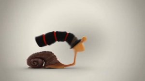 Быстрая улитка. Весёлый мультик с вашими фотографиями.