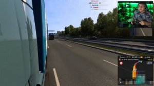 ПЯТЁРКА играет в Euro Truck Simulator 2 с друзьями