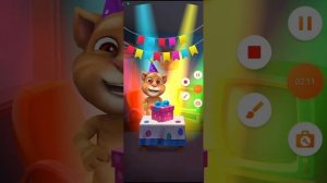 Мой Говорящий Том Уровень 4-30 День Рождения🎊 Торт🎂 П?