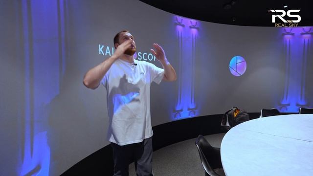 ПЕРВЫЙ В РОССИИ! Круговой зал с проекциями на тканевых