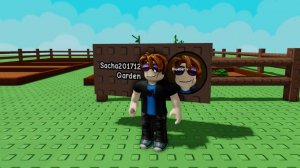 Играю в роблокс - вырасти сад. Roblox Garden