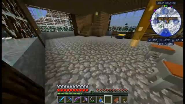 Майнкрафт. Выживание "Оборотня!" 12-часть  "Исцеление зомбижителя2!!!"