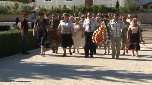 В селе Парканы прошло траурное мероприятие, посвященн смотреть онлайн