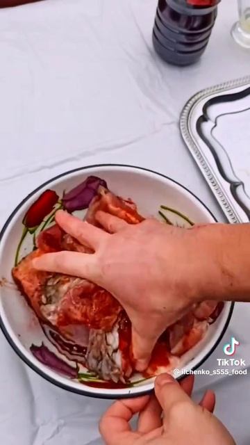 Шашлык из карпа