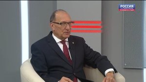 С. М. Дмитриев в программе «Вести — интервью»