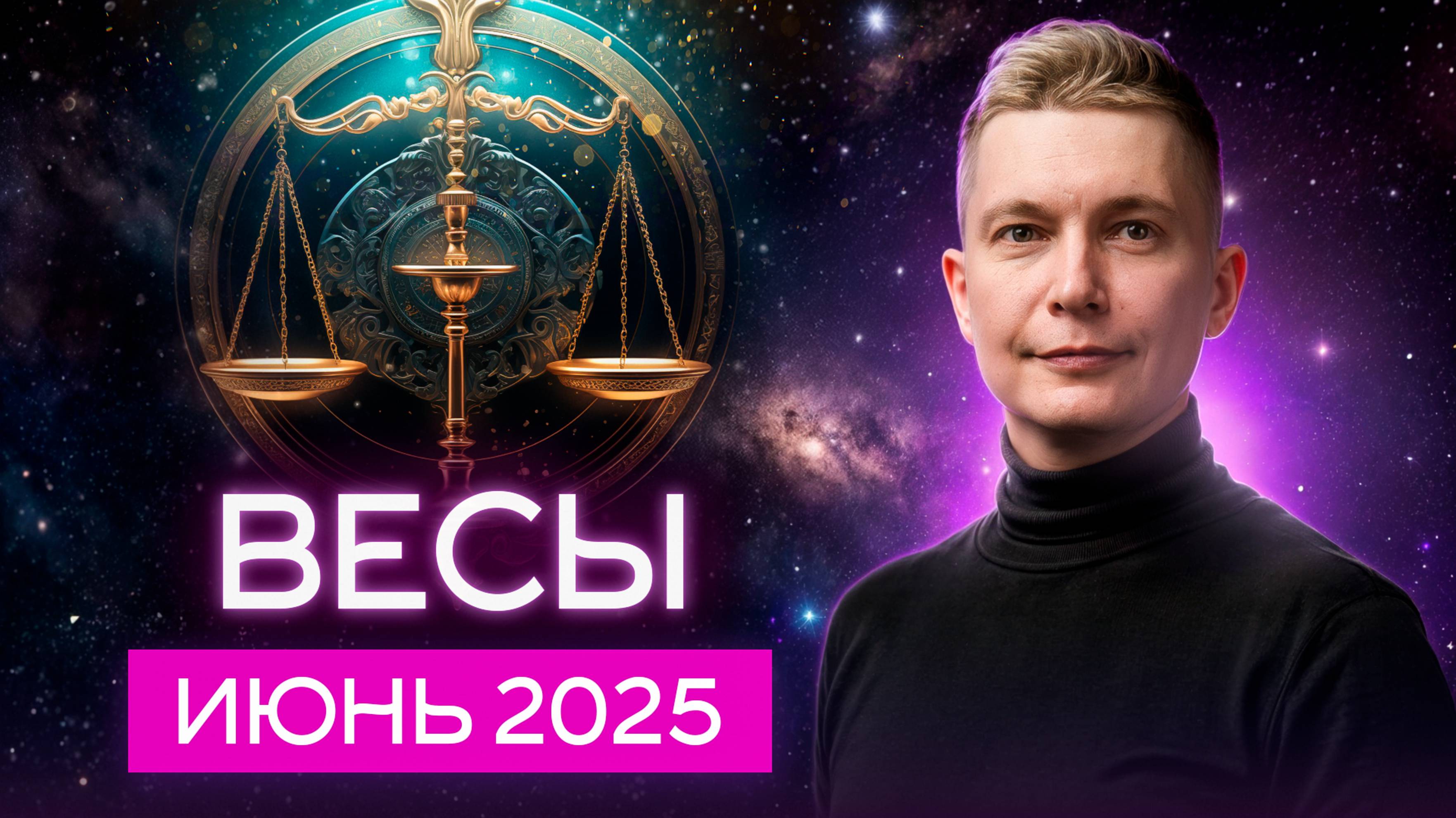 Весы Июнь 2025. Любовь и семья наполнят жизнь. Душевный гороскоп Павел Чудинов