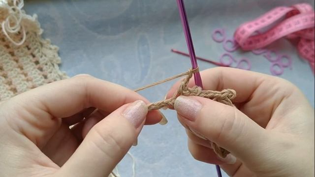 🌺Очень милая обвязка края🌺 крючком😘#обвязкакраякрючком #обвязкапледа #обвящкагорловиныкрючком смотреть онлайн