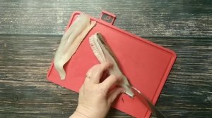 Хек молочный  Хубси. Разделка рыбы на филе.