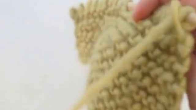 Как вязать укороченные ряды в платочной вязке. смотреть онлайн