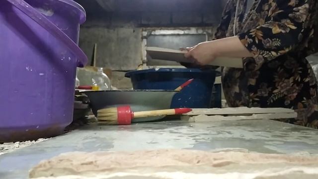 Покраска камня2