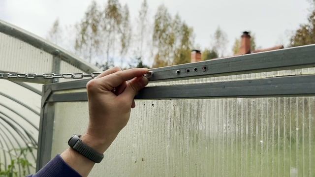 Установка ограничительной цепи НА ВИНТЫ. НОВОЕ КРЕПЛЕНИЕ 2025. КЛИМАТ 100
