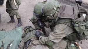 Занятия военнослужащих 24-й ОБрСпН ГРУ на полигоне Шил?