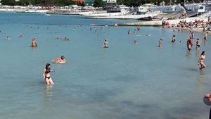 ШОК СКОЛЬКО ЛЮДЕЙ В КАБАРДИНКЕ! 4.09.2021! ПЛЯЖИ СНОВА ТРЕЩАТ!