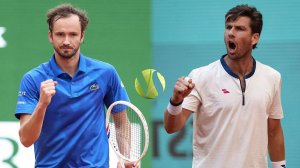 27.05.2025. Даниил Медведев - Кэмерон Норри. ATP Roland Garros. Daniil Medvedev - Cameron Norrie