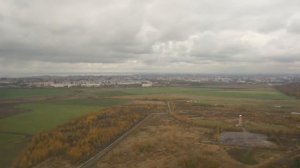 S7 Airlines, Boeing 737-800 takeoff, LED, Saint-Petersburg (Взлет из Пулково)