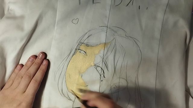 Рисую по ткани/ аниме Akudama drive/ разговорный спидпейнт смотреть онлайн