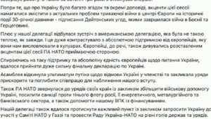 🇺🇸🖕🇺🇦На Парламентской ассамблее НАТО в США хозяева «глушили» тему войны на Украине, - депутат Р