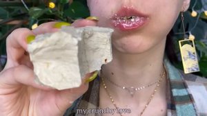 Мел + Соленая минеральная вода💧| Salt wet chalk | ASMR