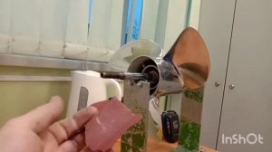 Мой первый опыт по заточки и балансировки гребных вин?