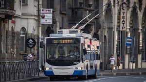 Информатор троллейбуса номер 31, город Санкт-Петербург