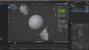 55-1 Creating Ball's Movement Using Cloth and Applying Fluid
