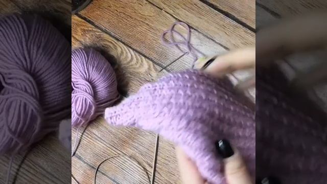 #Алёша_вяжет шапка "Эльф" смотреть онлайн