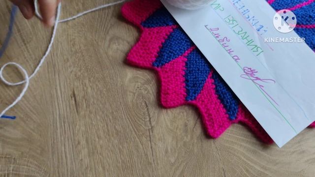 как я вяжу салфетку с клином смотреть онлайн