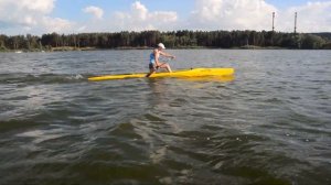 Олімпійська підготовка. Каное-одиночка. Людмила Лузан