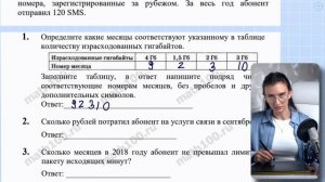 Как решать такие задания на мобильные тарифы в ОГЭ? Ра