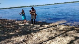 "Бурлак". Исполняют Виктор Читаев (гусли) и Наталья Подкорытова (флейта)