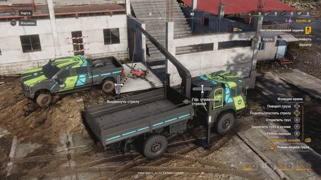 Игрушечные машины на карте «Глубина» в RoadCraft