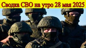 Сводка СВО на утро 28 мая. ВС РФ продвинулись в Харьковской области. Последние новости