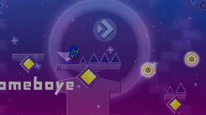 Самый красивый уровень в Geometry dash, который я видел!!!