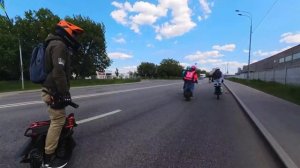 Прекрасный майский день, жаркая погода, моноколеса Begode/ExtremeBull и прекрасное настроение! ЦТВС!