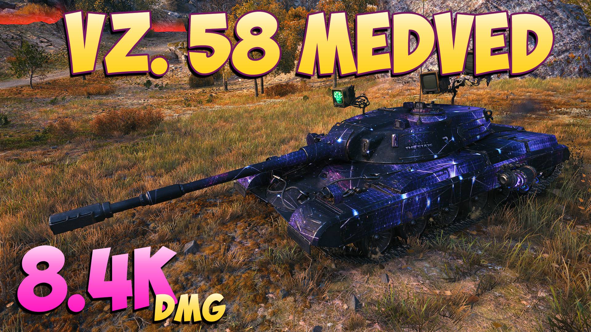 Medved - 6 Фрагов 8.4K Урона - Уникальный! - Мир Танков